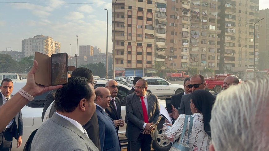 الاهال تشكر " الكومى " حلم النائب محمد الومى وأهل دائرة عين شمس تحول حقيقة افتتاح مأمورية الشهر العقاري والتوثيق بعين شمس