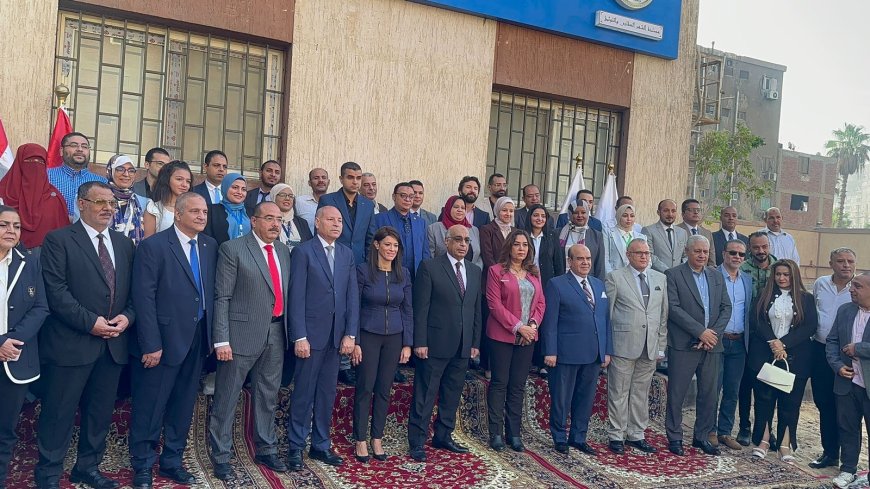 الاهال تشكر " الكومى " حلم النائب محمد الومى وأهل دائرة عين شمس تحول حقيقة افتتاح مأمورية الشهر العقاري والتوثيق بعين شمس