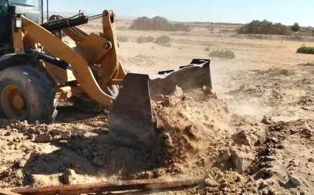 قرى العبور بالخاجة تسترد أراضي الدولة