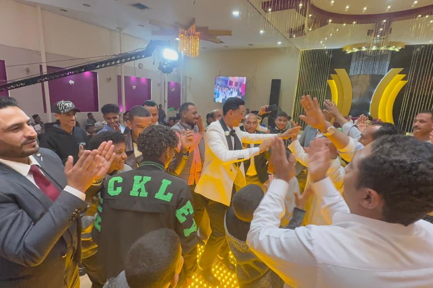 كبار عائلت الصعيد يحتفلون بزفاف نجليهم عائلة ال عسر وعائلة ال عوض الله " بمحافظه قنا "