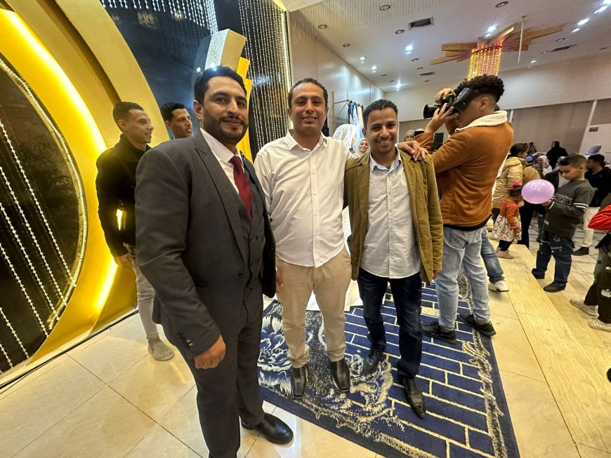 كبار عائلت الصعيد يحتفلون بزفاف نجليهم عائلة ال عسر وعائلة ال عوض الله " بمحافظه قنا "