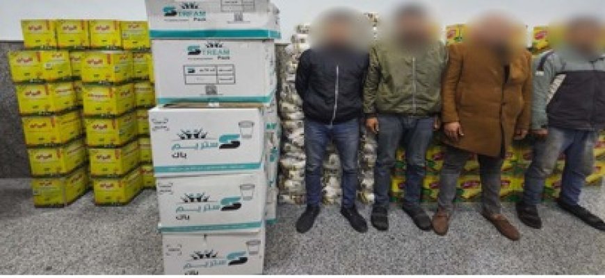 ضبط تشكيل عصابى تخصص نشاطه فى النصب والإحتيال على صحاب المصانع