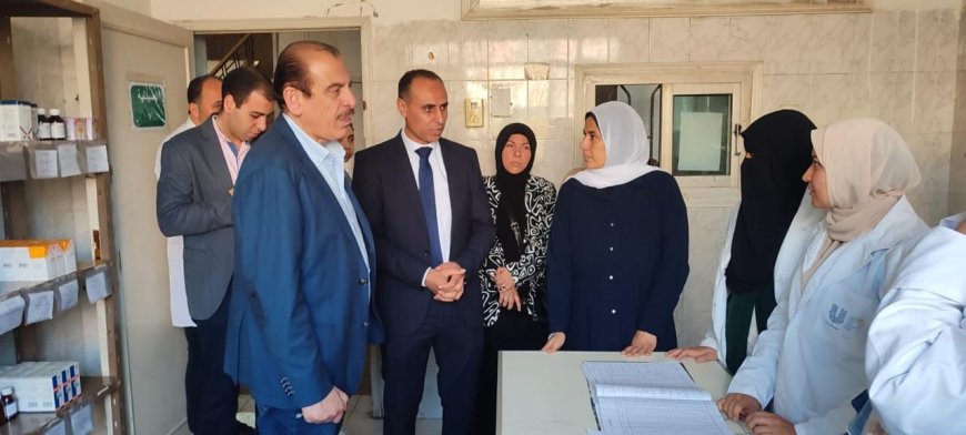 ائب وزير الصحة يتفقد 3 وحدات طب أسر بمحافظة الشرقية ويوصي بصرف مكافآت للمتميزين وتوقيع الجزاء على المقصين