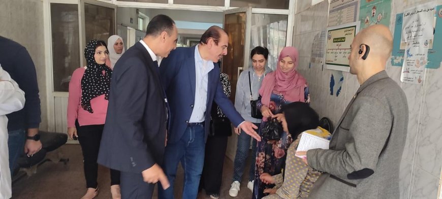 ائب وزير الصحة يتفقد 3 وحدات طب أسر بمحافظة الشرقية ويوصي بصرف مكافآت للمتميزين وتوقيع الجزاء على المقصين