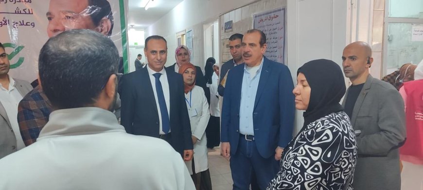 ائب وزير الصحة يتفقد 3 وحدات طب أسر بمحافظة الشرقية ويوصي بصرف مكافآت للمتميزين وتوقيع الجزاء على المقصين