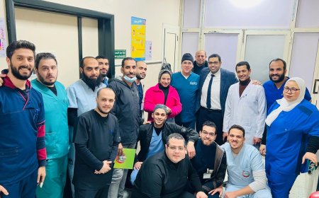 قسم القلب بمستشفى الزيتون لتخصصى يتصدى المحله الأولى بوزار الصحة فى إنقاذ عر ١٦ عام