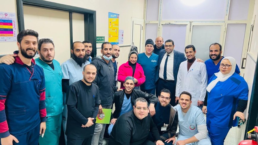 قسم القلب بمستشفى الزيتون لتخصصى يتصدى المحله الأولى بوزار الصحة فى إنقاذ عر ١٦ عام