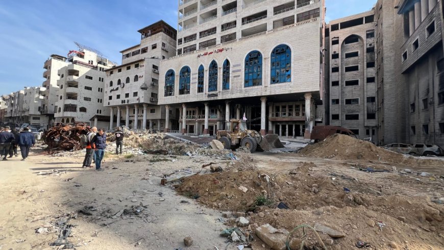 الهلال الاحمر الفلسطيني عودة إلى مستشفى القس و استئناف العطاء