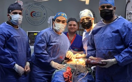 " مستشفى 15مايوالتخصصي " وفريق العمل بيقدم نموذج يحترم لمريض الطوارئ دائما