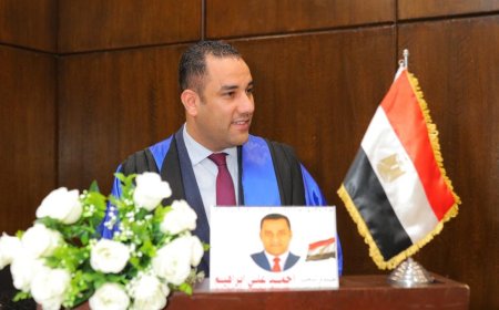 " حصل النائب احمد  على "  درجة الدكتوراة في العلوم السياسية بتقدير امتياز