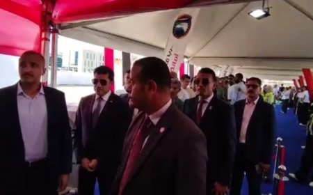 الدكتور اشرف صبحي وزير الشباب والرياضة بالشروق القاهرة يدلى بصوته انتخابات مجلس الشيوخ ٢٠٢٥