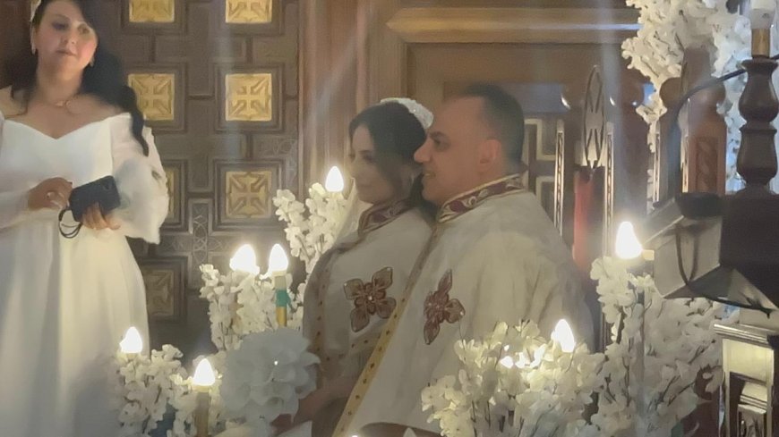 زفاف العروسين المهندس وائل إبراهيم  و المحاسبة  راندا جمال  يحتفلون للية العمر  فى حضور الأهل والاصدقاء بمحافظة القاهرة