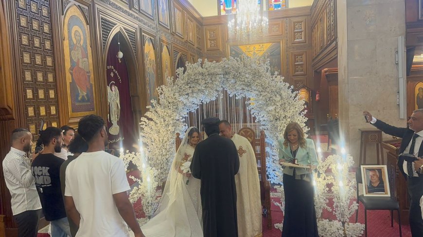 زفاف العروسين المهندس وائل إبراهيم  و المحاسبة  راندا جمال  يحتفلون للية العمر  فى حضور الأهل والاصدقاء بمحافظة القاهرة