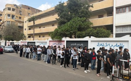 إقبال كبير على التصويت بلجان انتخابات مجلس النواب بالقاهرة| صور