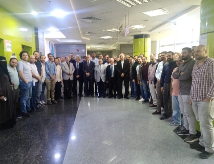 " مستشفى ١٥ مايو  النموذجي " ورشة عمل مميزة لجميع المتقدمين للبورد المصري لجنة النقاش تضم نخبة من كبار أساتذة جراحة الأوعية الدموية