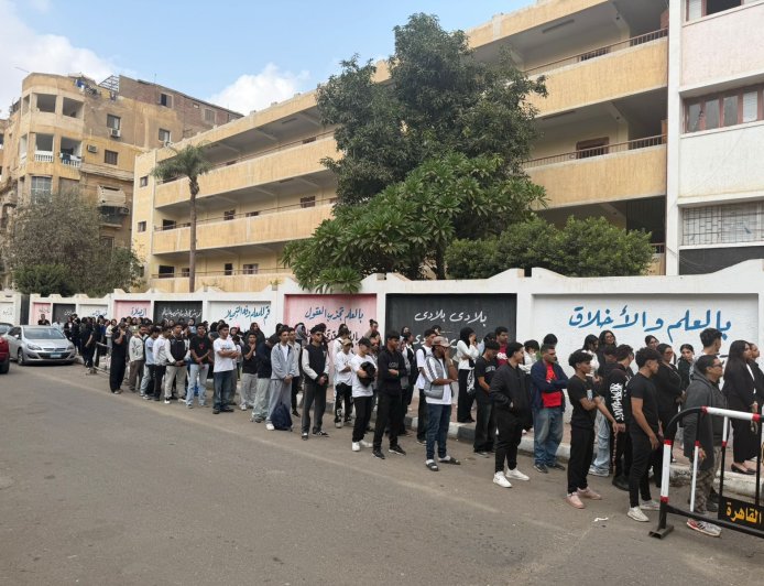 إقبال كبير على التصويت بلجان انتخابات مجلس النواب بالقاهرة| صور