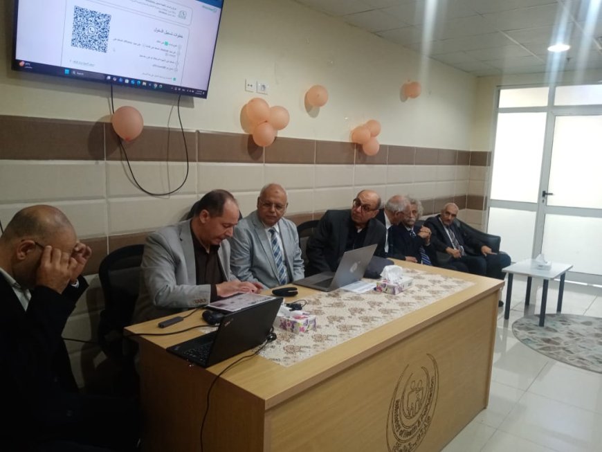 " مستشفى ١٥ مايو  النموذجي " ورشة عمل مميزة لجميع المتقدمين للبورد المصري لجنة النقاش تضم نخبة من كبار أساتذة جراحة الأوعية الدموية