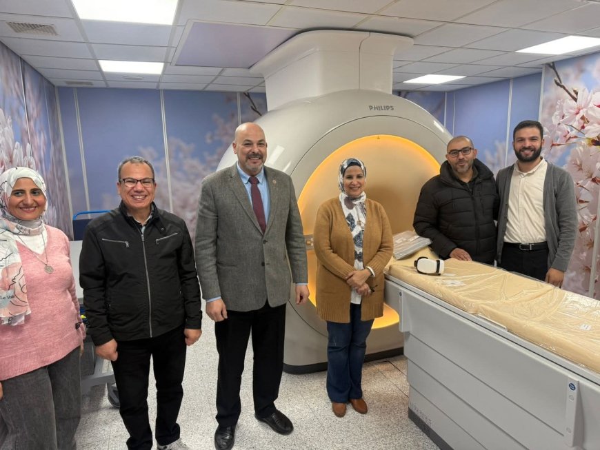"أمانة المراكز الطبية المتخصصة" ..معهد ناصر يطلق أحدث جهاز رنين مغناطيسي بالشرق الأوسط