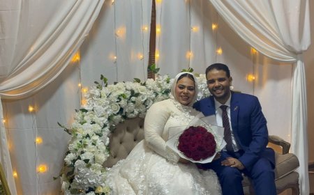 رئيس شركة «إسلام زايد ترافل» يحتفل بخطوبته على دكتورة العلاج الطبيعي آية هشام