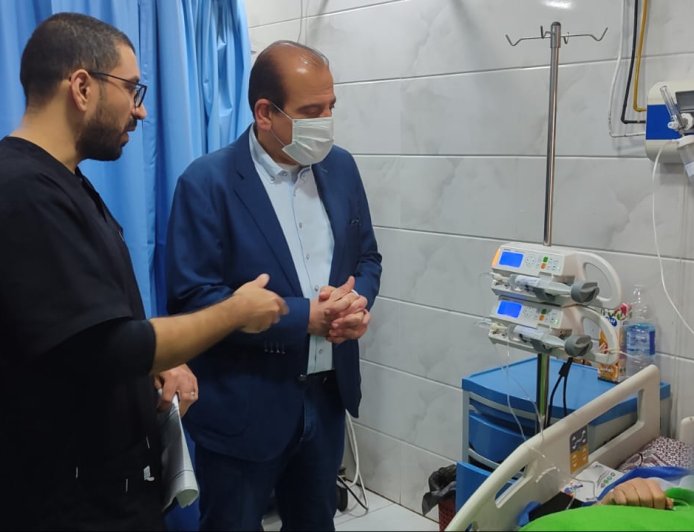 جولة مفاجئة لنائب وزير الصحة بالقاهرة تنتهي باستبعاد مدير مستشفى حلوان ومحاسبة المقصرين