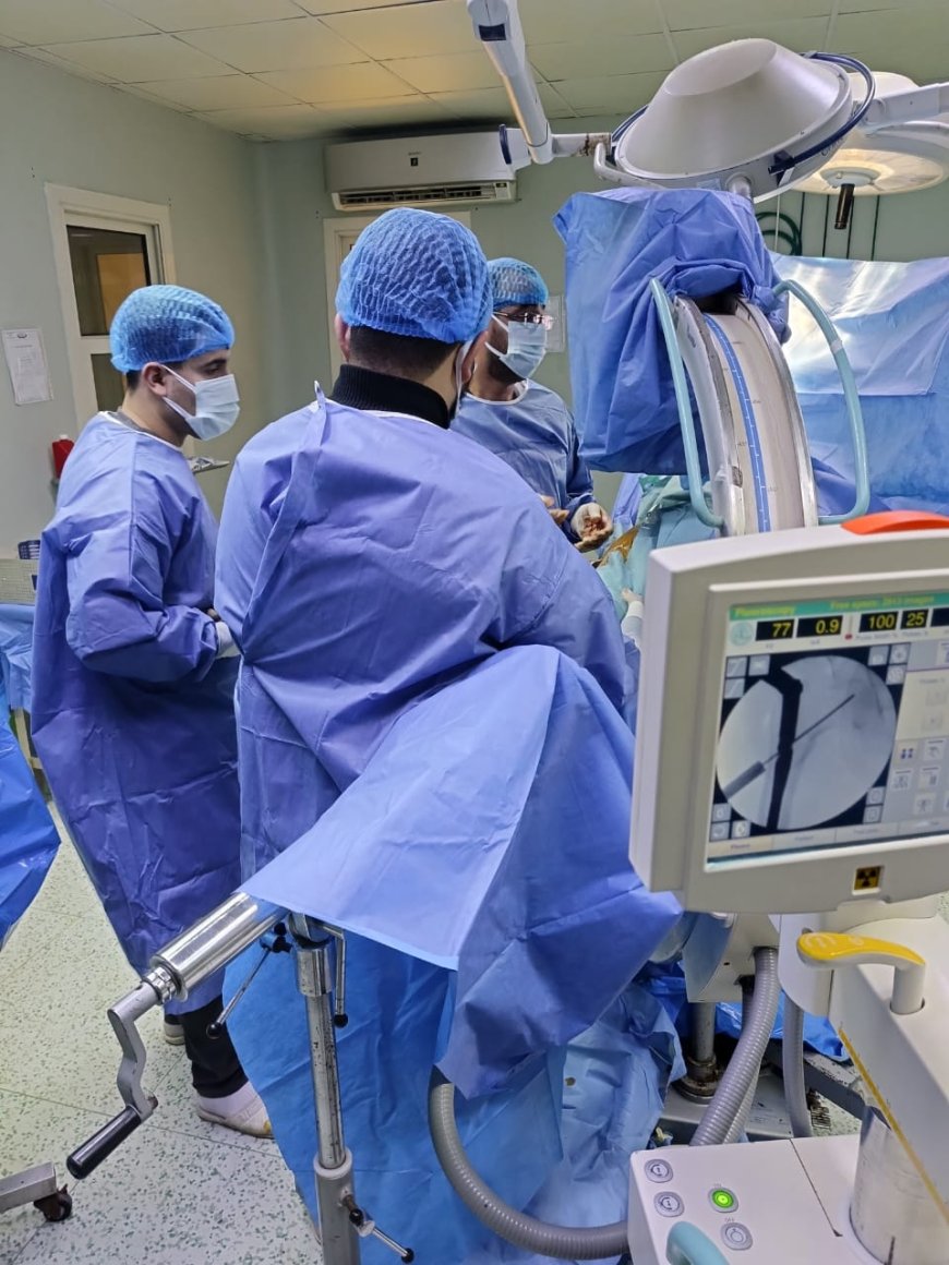 تدخل جراحي عاجل ينقذ مريض فشل كلوي من مضاعفات كسر أعلى الفخذ بمستشفى وادي النطرون التخصصي