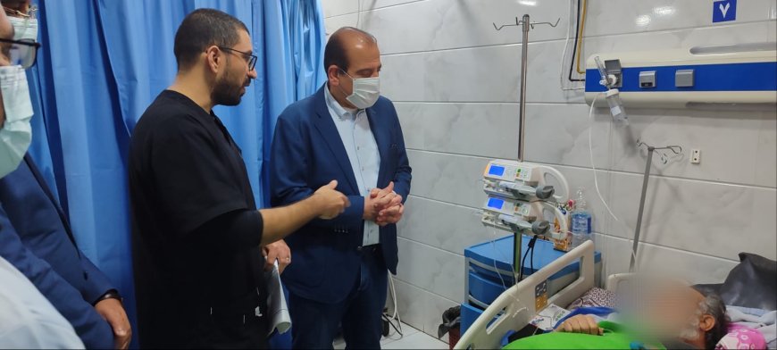 جولة مفاجئة لنائب وزير الصحة بالقاهرة تنتهي باستبعاد مدير مستشفى حلوان ومحاسبة المقصرين