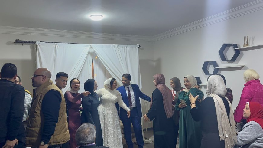 رئيس شركة «إسلام زايد ترافل» يحتفل بخطوبته على دكتورة العلاج الطبيعي آية هشام