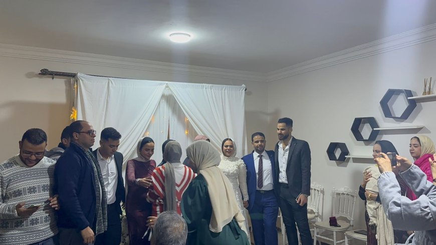 رئيس شركة «إسلام زايد ترافل» يحتفل بخطوبته على دكتورة العلاج الطبيعي آية هشام