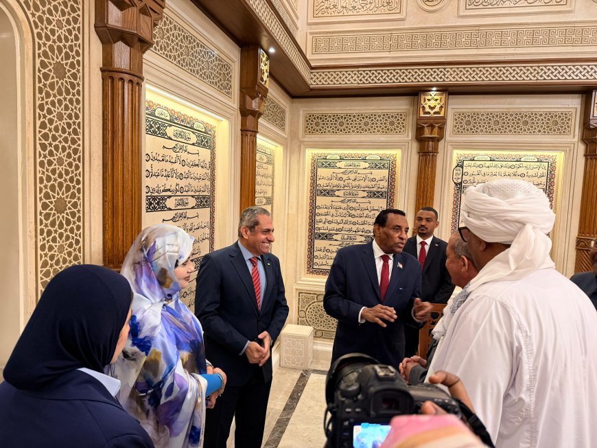 كامل إدريس: نتطلع للاستفادة من التجربة المصرية في إنشاء المدن الجديدة