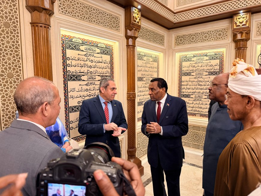 كامل إدريس: نتطلع للاستفادة من التجربة المصرية في إنشاء المدن الجديدة