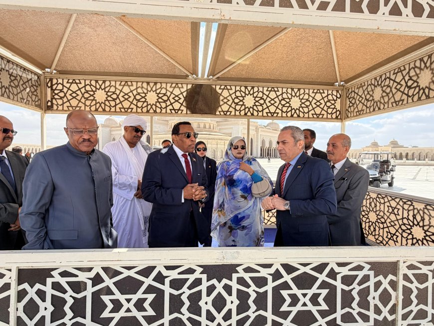 كامل إدريس: نتطلع للاستفادة من التجربة المصرية في إنشاء المدن الجديدة