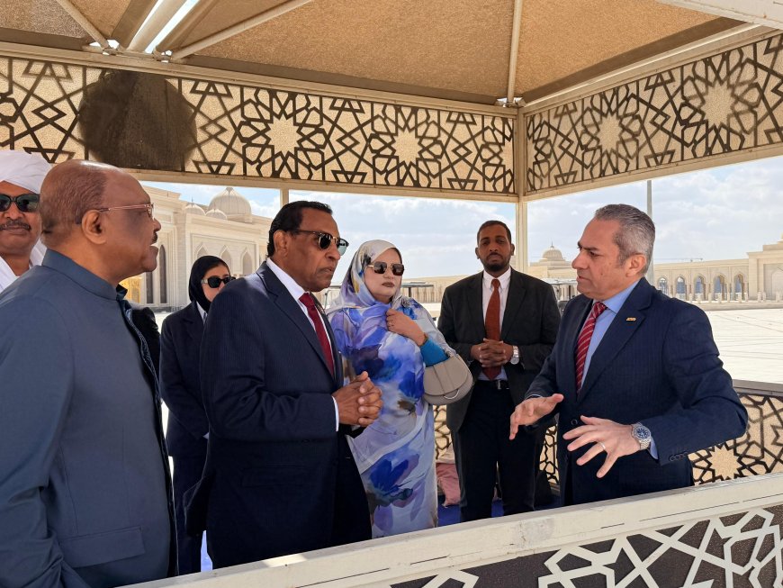 كامل إدريس: نتطلع للاستفادة من التجربة المصرية في إنشاء المدن الجديدة