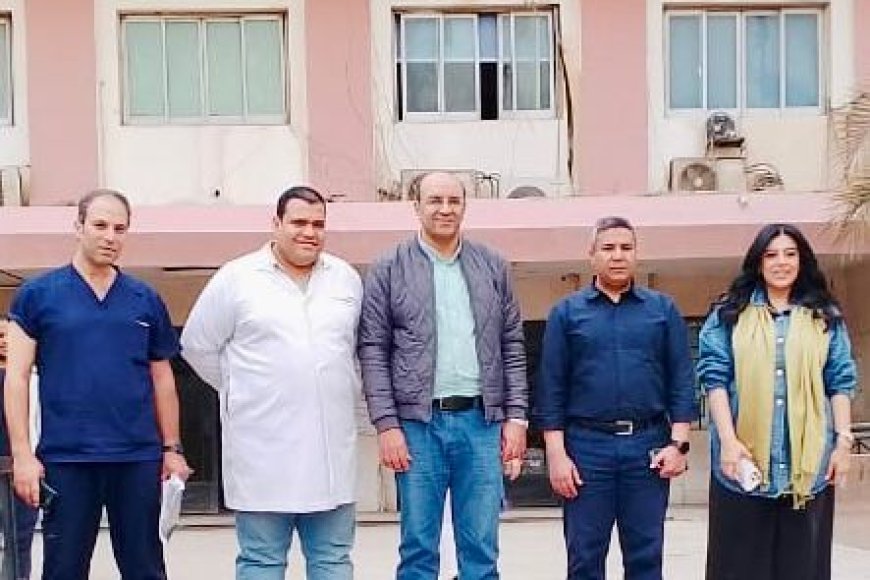 رئيس قطاع صحة القاهرة يُجري جولة مرورية على عددٍ من المنشآت الصحية في أول أيام عيد الفطر المبارك