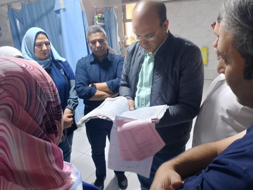 رئيس قطاع صحة القاهرة يُجري جولة مرورية على عددٍ من المنشآت الصحية في أول أيام عيد الفطر المبارك