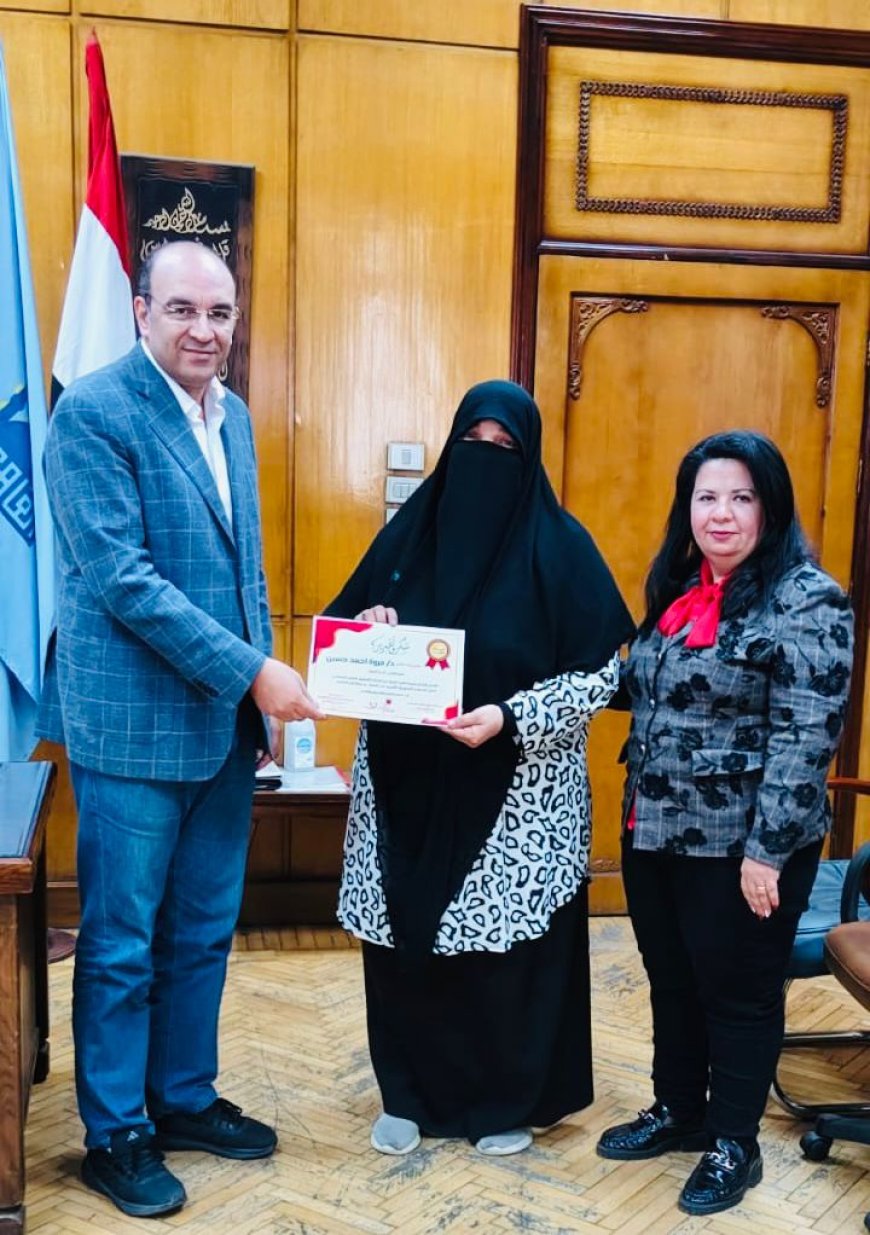 رئيس قطاع صحة القاهرة يكرّم مديري بنوك الدم المتميزين تقديرًا لكفاءتهم وسرعة استجابتهم للطوارئ