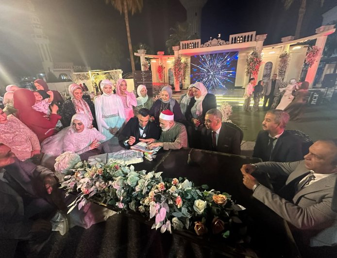 زفاف نجل اللواء محمد رفعت وكريمة العميد محمد أبوطالب بحضور نخبة من الشخصيات العامة والإعلامية