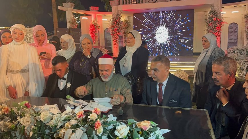 زفاف نجل اللواء محمد رفعت وكريمة العميد محمد أبوطالب بحضور نخبة من الشخصيات العامة والإعلامية