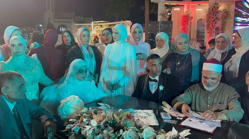 زفاف نجل اللواء محمد رفعت وكريمة العميد محمد أبوطالب بحضور نخبة من الشخصيات العامة والإعلامية