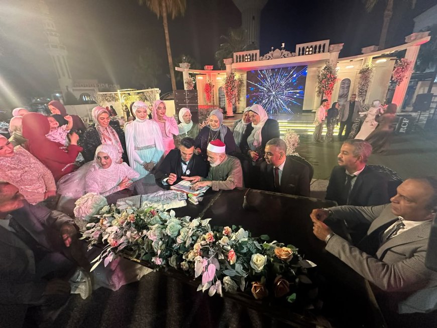 زفاف نجل اللواء محمد رفعت وكريمة العميد محمد أبوطالب بحضور نخبة من الشخصيات العامة والإعلامية