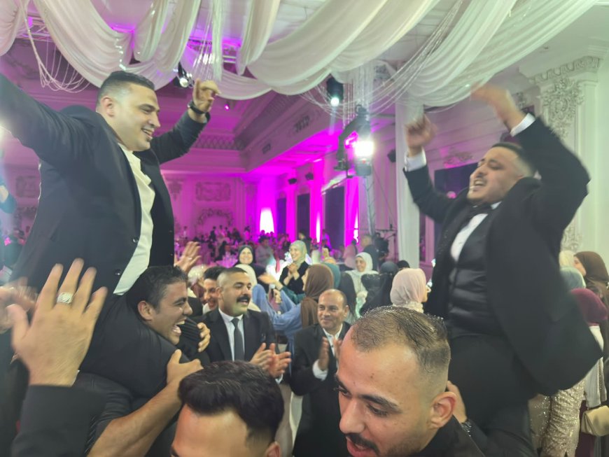 قاعة لوسيال بمصر الجديدة تحتضن واحدة من أرقى حفلات الزفاف بحضور شخصيات عامة وقيادات من مختلف المؤسسات