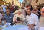 المطرية تحتفل بكتب كتاب العروسين أحمد محمود عسل ونسمة سمير دربالة