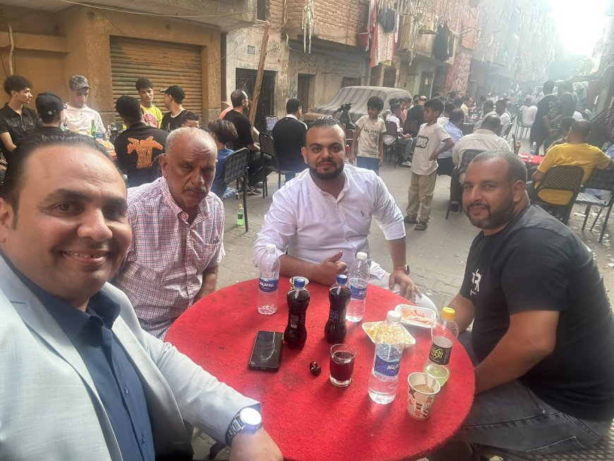 المطرية تحتفل بكتب كتاب العروسين أحمد محمود عسل ونسمة سمير دربالة