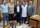 قيادات الطب والعمل العام تهنئ الأستاذ الدكتور أحمد السيد العايدي بتوليه قيادة مستشفى الساحل التعليمي
