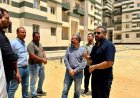 رئيس جهاز العبور الجديدة يتابع أعمال الطرق والكهرباء والإتصالات بعمارات المبادرة الرئاسية سكن كل المصريين