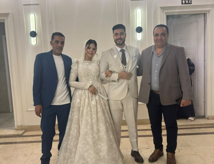 «عقبال الليلة الكبيرة».. خطوبة رنا نبيل هاشم ومصطفى إبراهيم وسط فرحة الأهل والأحباب بالقليوبية