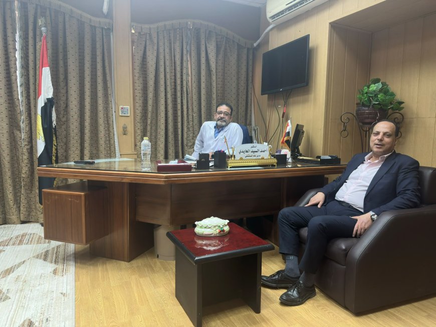 قيادات الطب والعمل العام تهنئ الأستاذ الدكتور أحمد السيد العايدي بتوليه قيادة مستشفى الساحل التعليمي