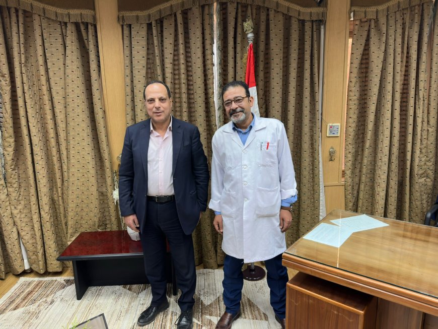 قيادات الطب والعمل العام تهنئ الأستاذ الدكتور أحمد السيد العايدي بتوليه قيادة مستشفى الساحل التعليمي
