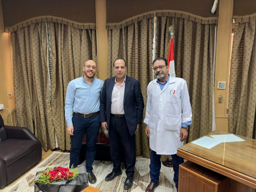 قيادات الطب والعمل العام تهنئ الأستاذ الدكتور أحمد السيد العايدي بتوليه قيادة مستشفى الساحل التعليمي
