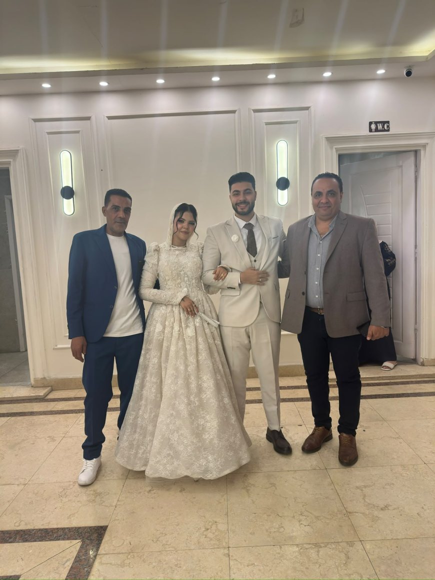 «عقبال الليلة الكبيرة».. خطوبة رنا نبيل هاشم ومصطفى إبراهيم وسط فرحة الأهل والأحباب بالقليوبية