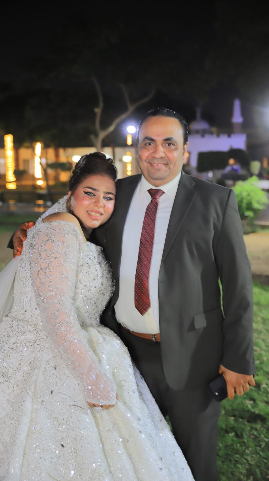 مصطفى مكي: خالص التهاني للعروسين وعائلات آل جلال وآل هاشم.. ونتمنى لهما حياة زوجية سعيدة